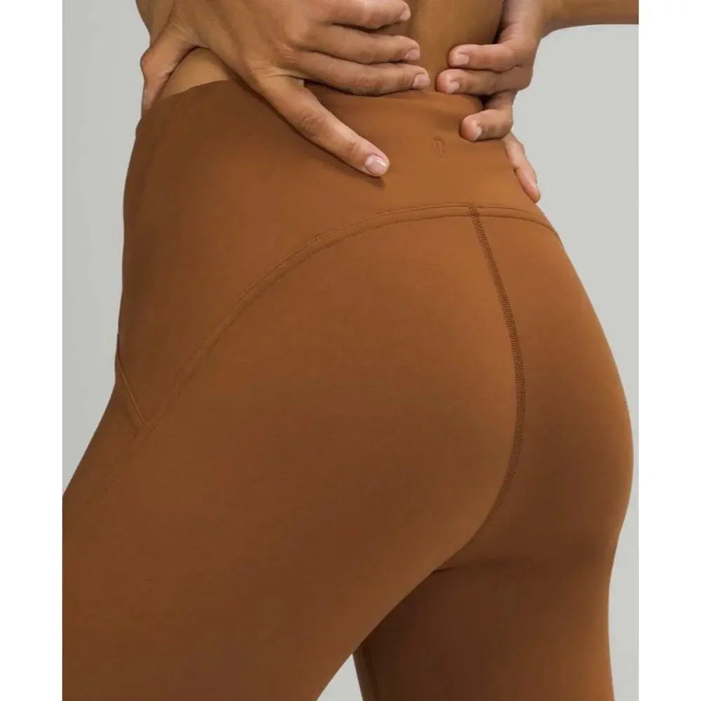 Lululemon InStill High-Rise Tight 25" Copper Brown Size 2 - Picture 3 of 12